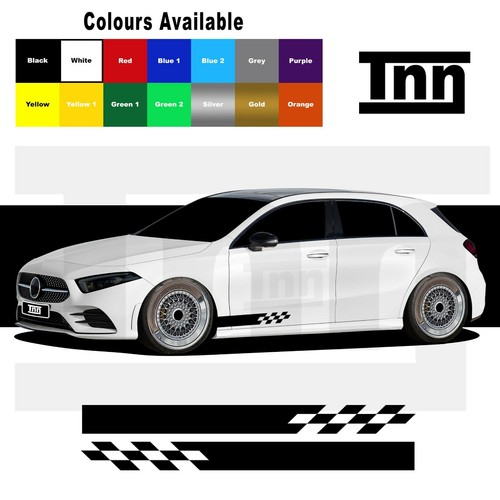 Side stripe stickers graphics - side,