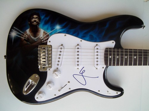 Hugh jackman signed - jackman, fender