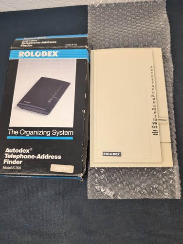 Rolodex 700 eldorado - rolodex, s-700
