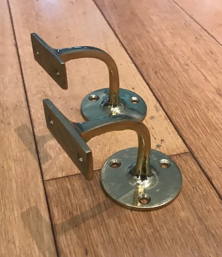 Vintage brass hand - 2x,