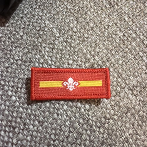 Cub scout seconder badge old - scout,