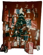 HAND CRAFTED ADVENT CALENDAR Christmas. Vintage. A Gift for Every Day. VGC
