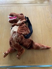 Children's Soft Plush Dinosaur T-Rex Backpack