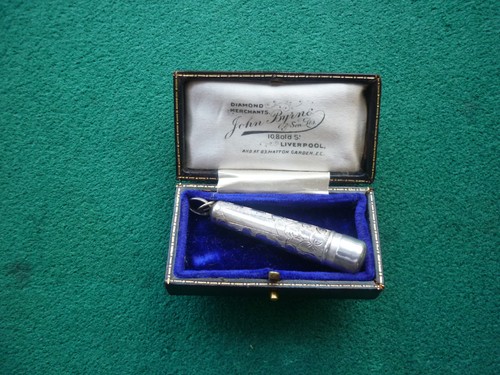 Sterling silver cheroot - sterling,