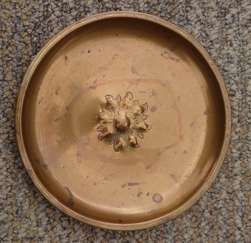 Trench art ashtray 2 - 1/2, inch