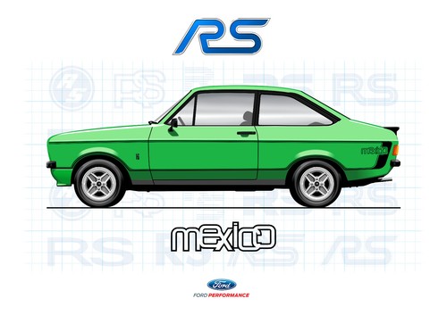 Ford escort mexico mk2 - rs,