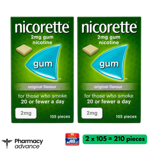 Nicorette original 2mg - nicorette,