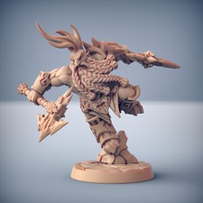 Dwarf Barbarian Reaver  -