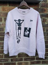 Patta X Vincent van de Waal Underground Print Sweatshirt Light Pink Medium Used