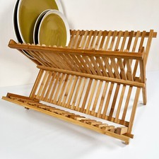Large Bamboo Dish Rack 19