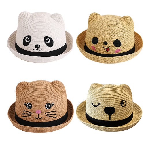 Baby infant summer straw hat - infant,