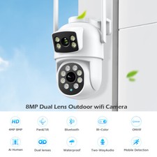 1/2X 8MP 4K IP Camera WIFI