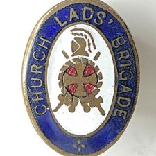 Church lad's Brigade Enamel