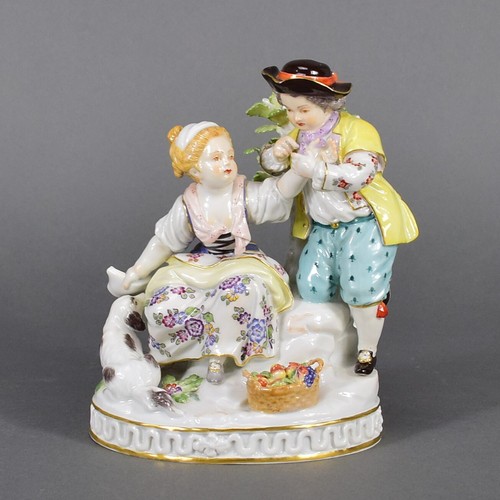 Meissen allegory summer acier - allegory,