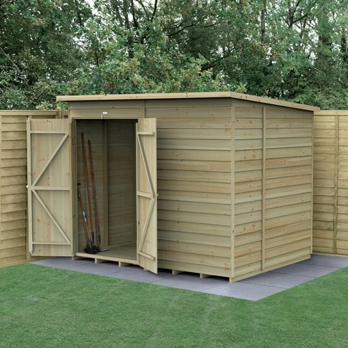 Forest 4life 8x6 shed pent - 4life,