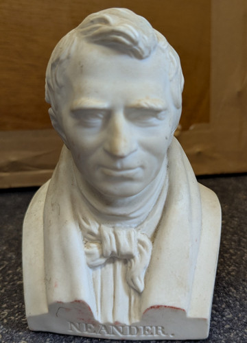 Antique parian ware bust - parian,