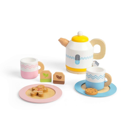 Bigjigs toys wooden tea - bigjigs, set