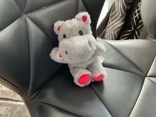 Build A Bear Mini Beans Grey Hippo