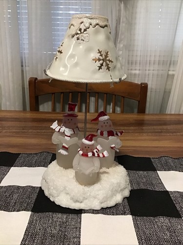 Frosted caroling snowmen tea - frosted,