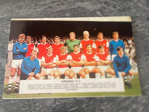 Arsenal memorabilia 1967 - arsenal,