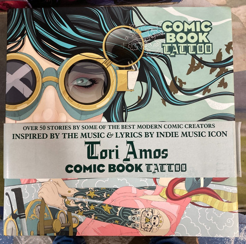 Comic book tattoo image - book, #1