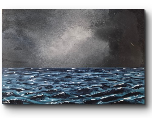 Original acrylic painting - acrylic, on