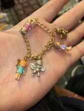 Vintage Polly Pocket Angels And Fairies Charm Bracelet | Bluebird Toys (1990s)