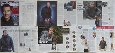 BEAR GRYLLS : CUTTINGS COLLECTION - X26 - Interviews - clippings