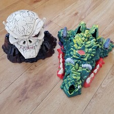 Mighty max storm dragons island and Skull playset vintage bluebird SEE PHOTOS 