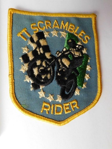 Motorcycle racing scramble - motorcycle, tt