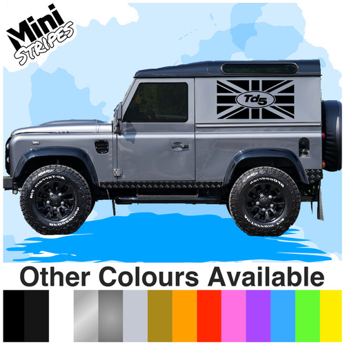 Defender td5 stickers graphics - stickers,