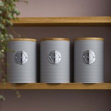 Tea Coffee Sugar Cannister 3pc