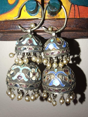 Antique turkoman enamel - antique,