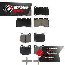 Front Rear Ceramic Brake Pads