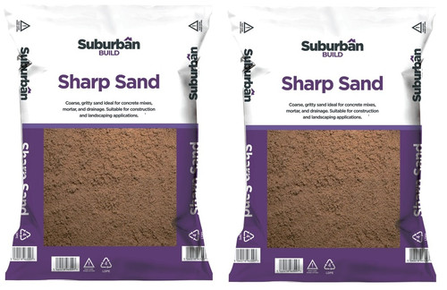 Suburban build sharp sand - build,