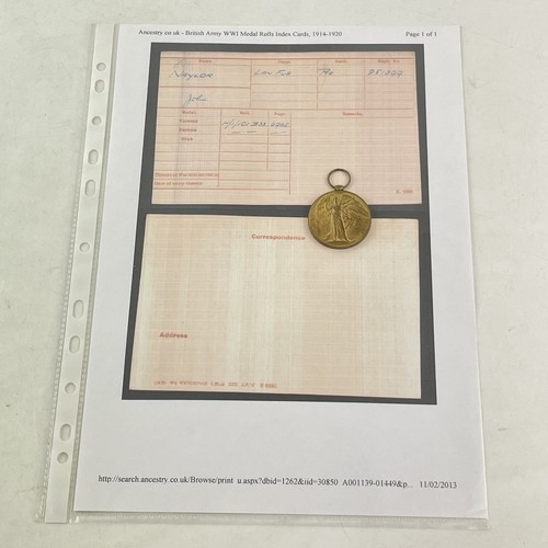 Ww1 victory medal - ww1,