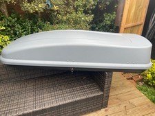 Roof Box 420 Litres, Grey. Halfords.