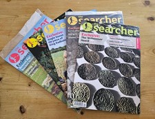 The Searcher Magazine - x 5 metal-detecting magazines from 2019