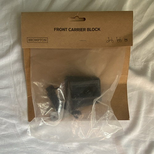 Brompton front carrier block - brompton,