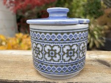 Vintage Hornsea Tapestry Sugar Bowl With Lid