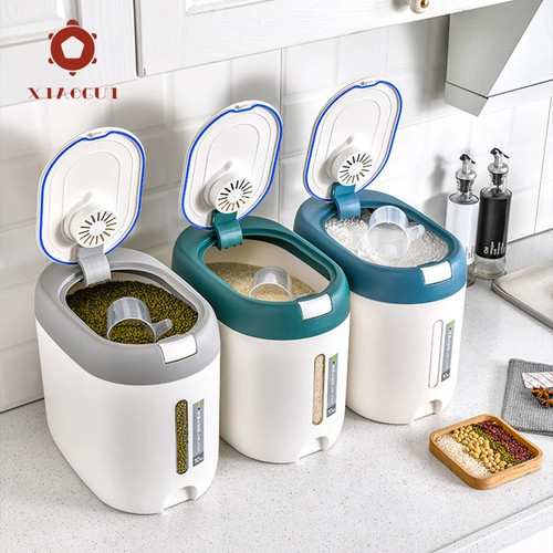 Kitchen rice dispenser - rice, storage