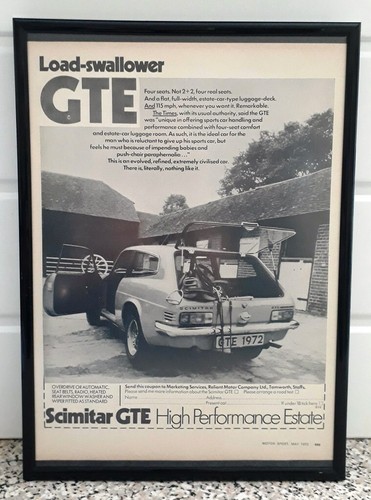 Framed original classic car - classic,