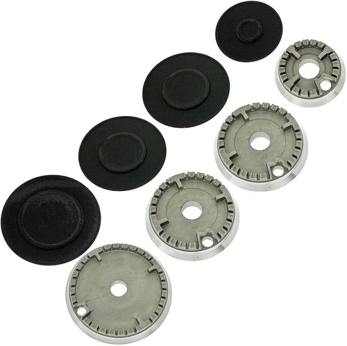 Gas hob burner flame - gas, cap