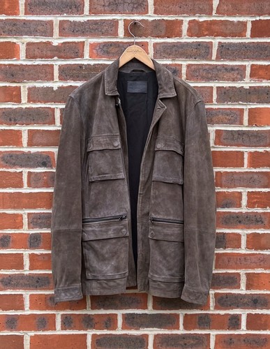 Allsaints mens civil suede - mens,