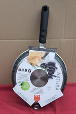 IBILI Natura Potato Omelette Pan, 20 cm, Aluminium, Stone-Style Non-Stick