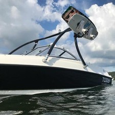Galaxy BOOST Air Wakeboarding / Ski Boat Tower Beam in Black
