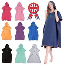 Unisex Beach Robe Hooded Towel