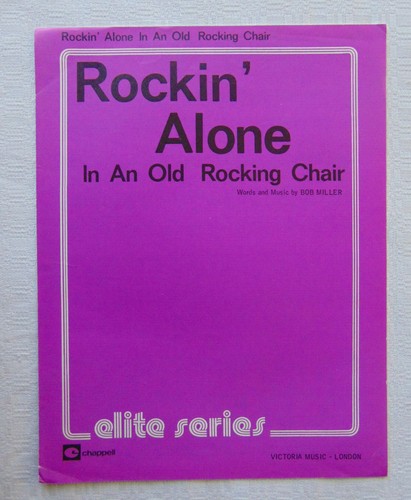 Vintage sheet music rockin - vintage,