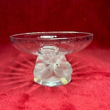 Lalique "Nogent" Pedestal bowl