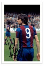 JOHAN CRUYFF Signed Autograph